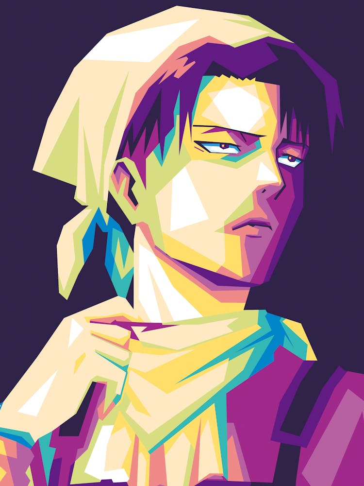 Cartoon Levi Ackerman