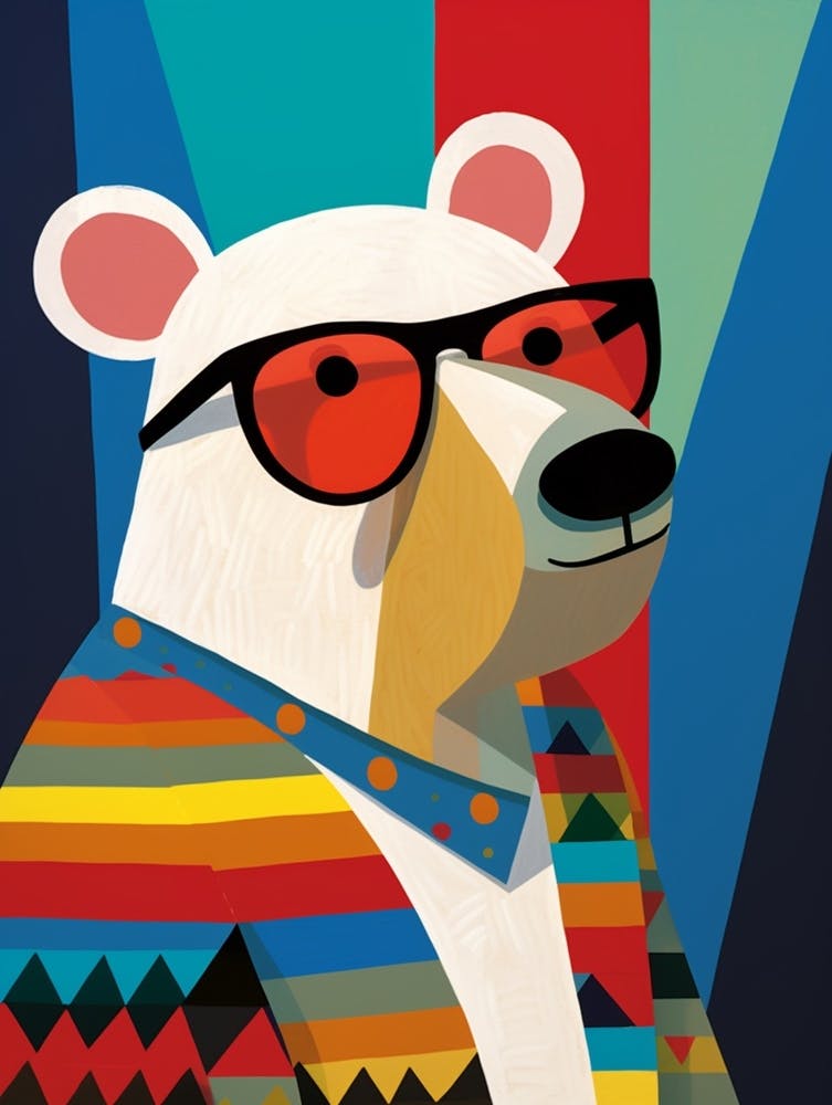 Little Bear 4 Wearing Sunglasses