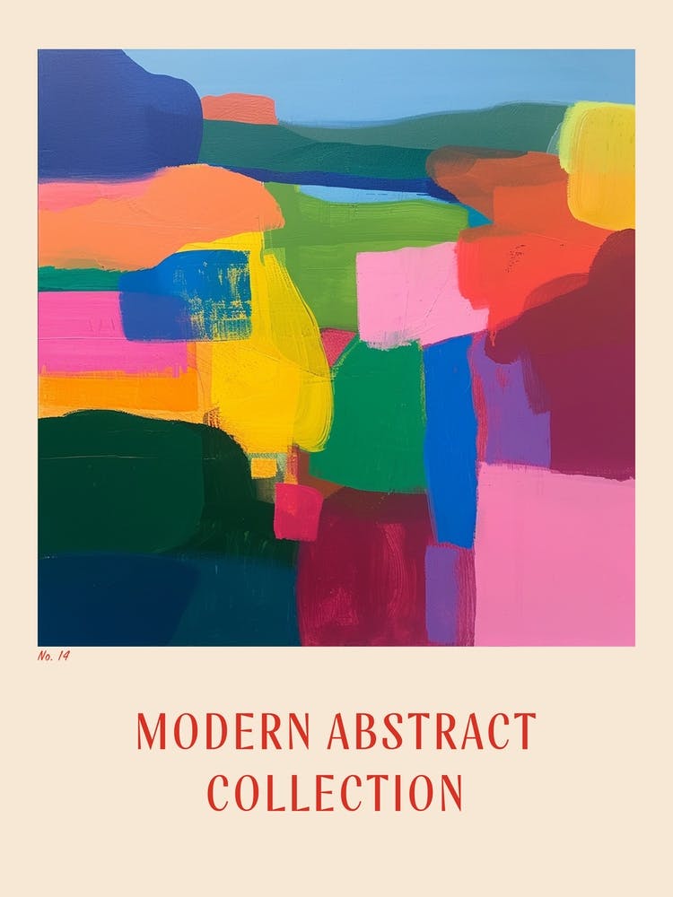 Modern Abstract Collection Poster 14