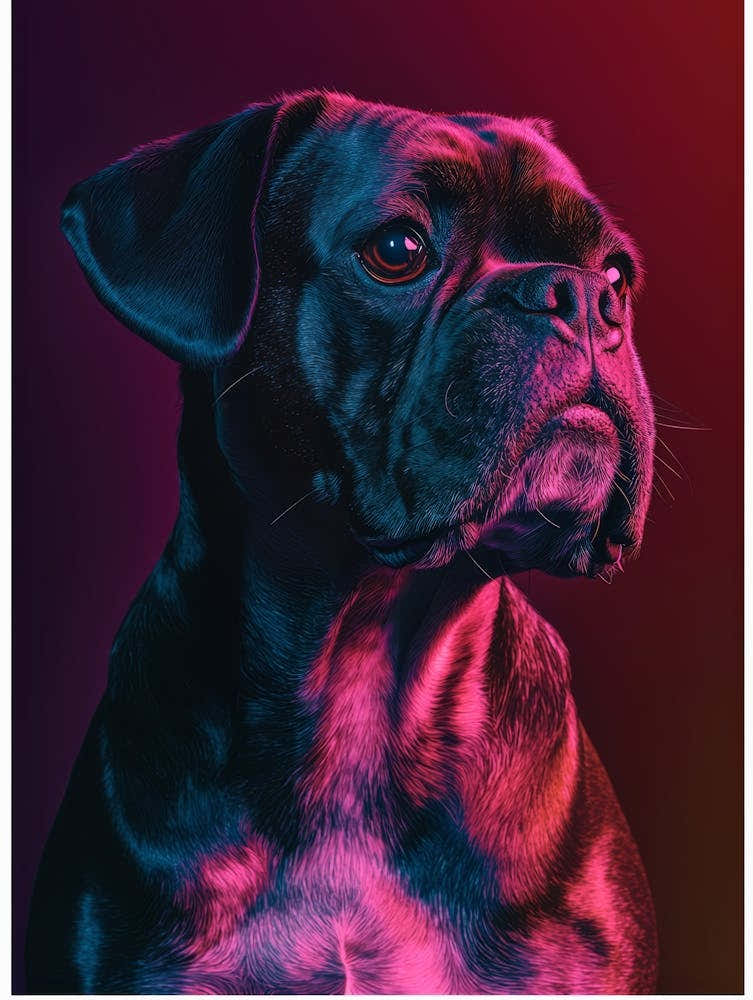 Boxer Canvas Print