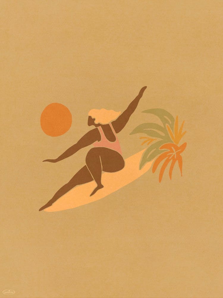 Lady Slider Teal - Tropicool Studio