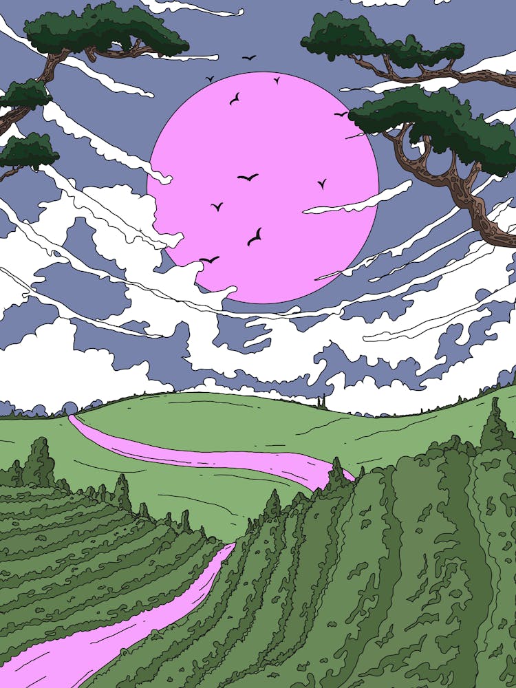 Farming Rural Landscape