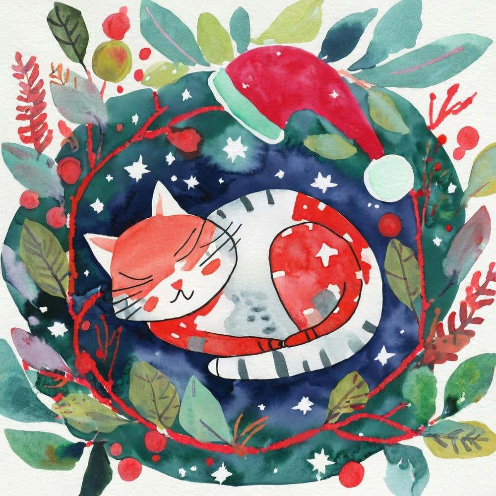 Christmas Lovely Cat