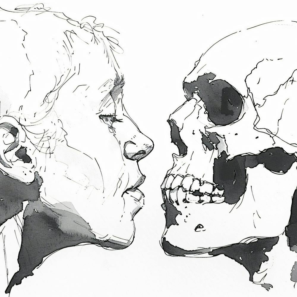 Kissing Skulls