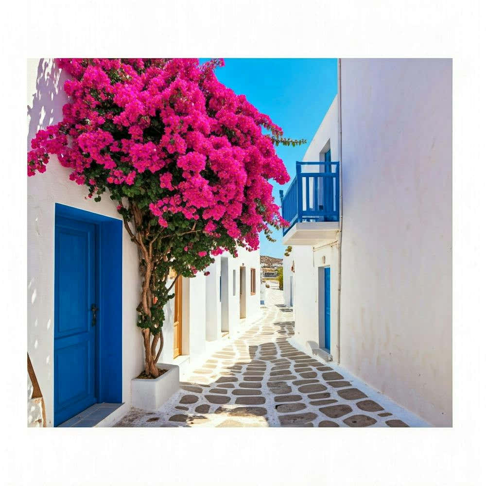 Greek Island Street