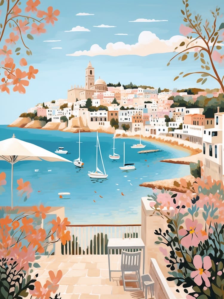 Ibiza Spain 2 Illustration