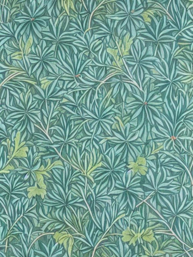 Lodgepole Pine tree Vintage Botanical