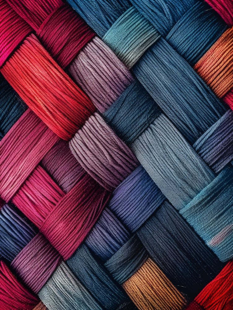 Colorful Yarn Background 1