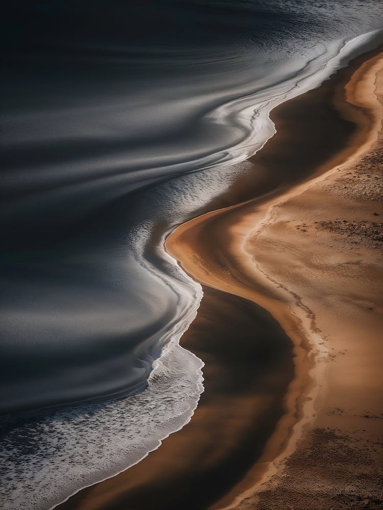 Abstract Wave - surreal coastline 4