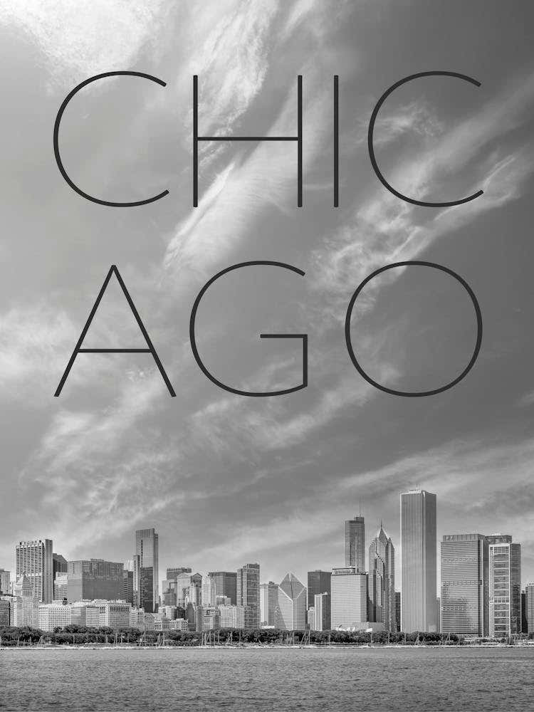 Chicago Minimalist Skyline