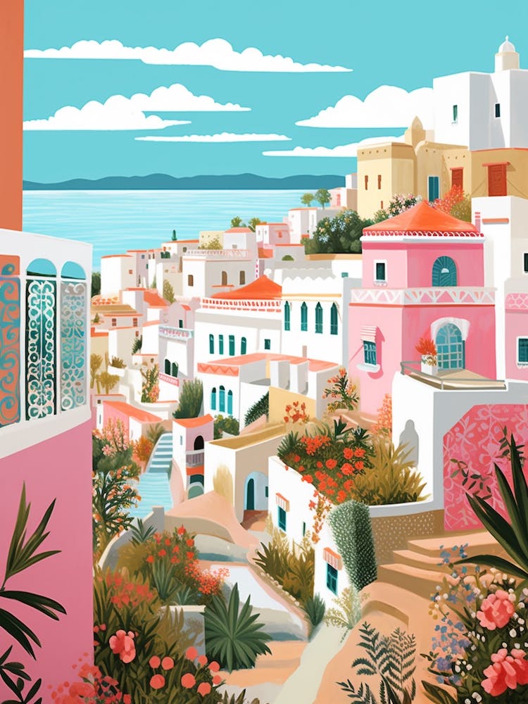 Tangier Morocco 3 Illustration