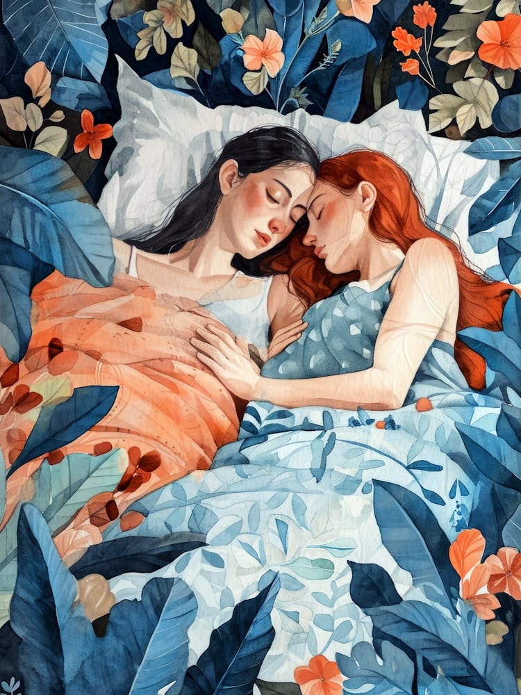 Two Women Sleeping