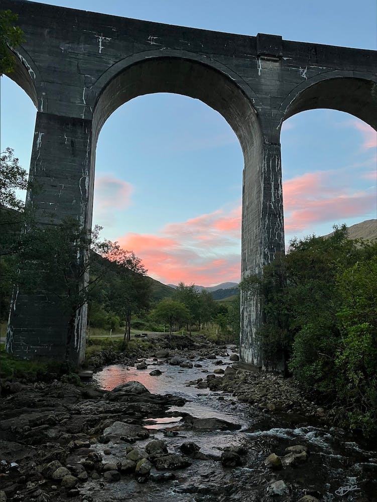 The Famous Bridge To Hogwarts