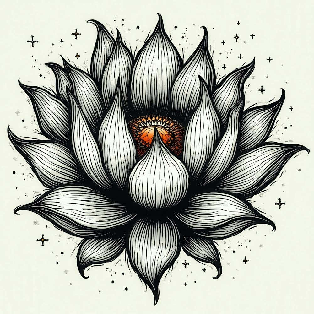 Lotus Flower Tattoo