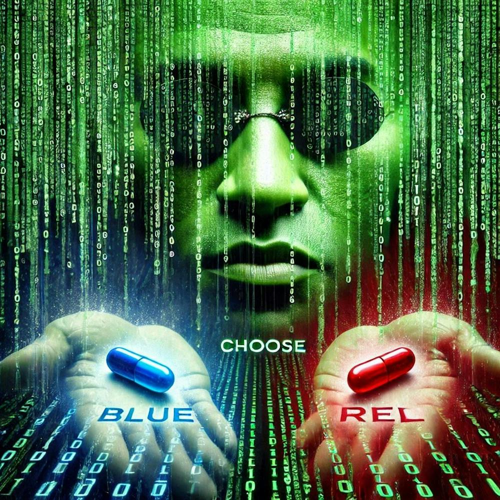 Matrix red pill blue pill 3