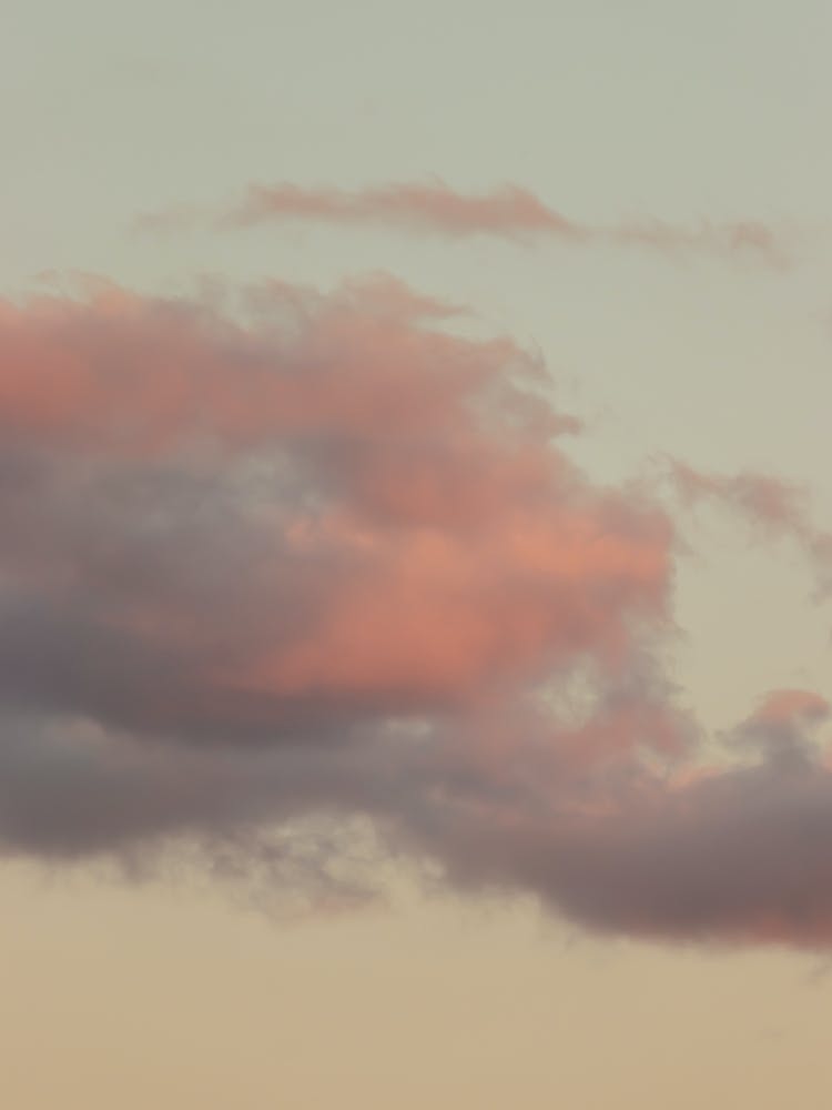 Pastel Colored Cotton Candy Clouds