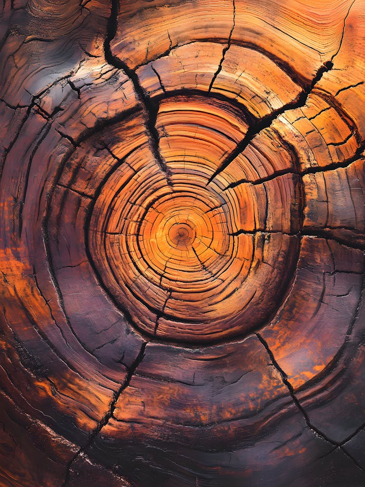 Wood Tree Rings 10