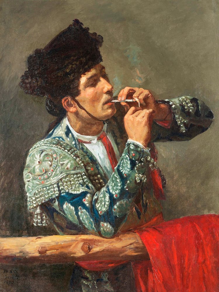 Matador After The Bullfight, Mary Cassatt