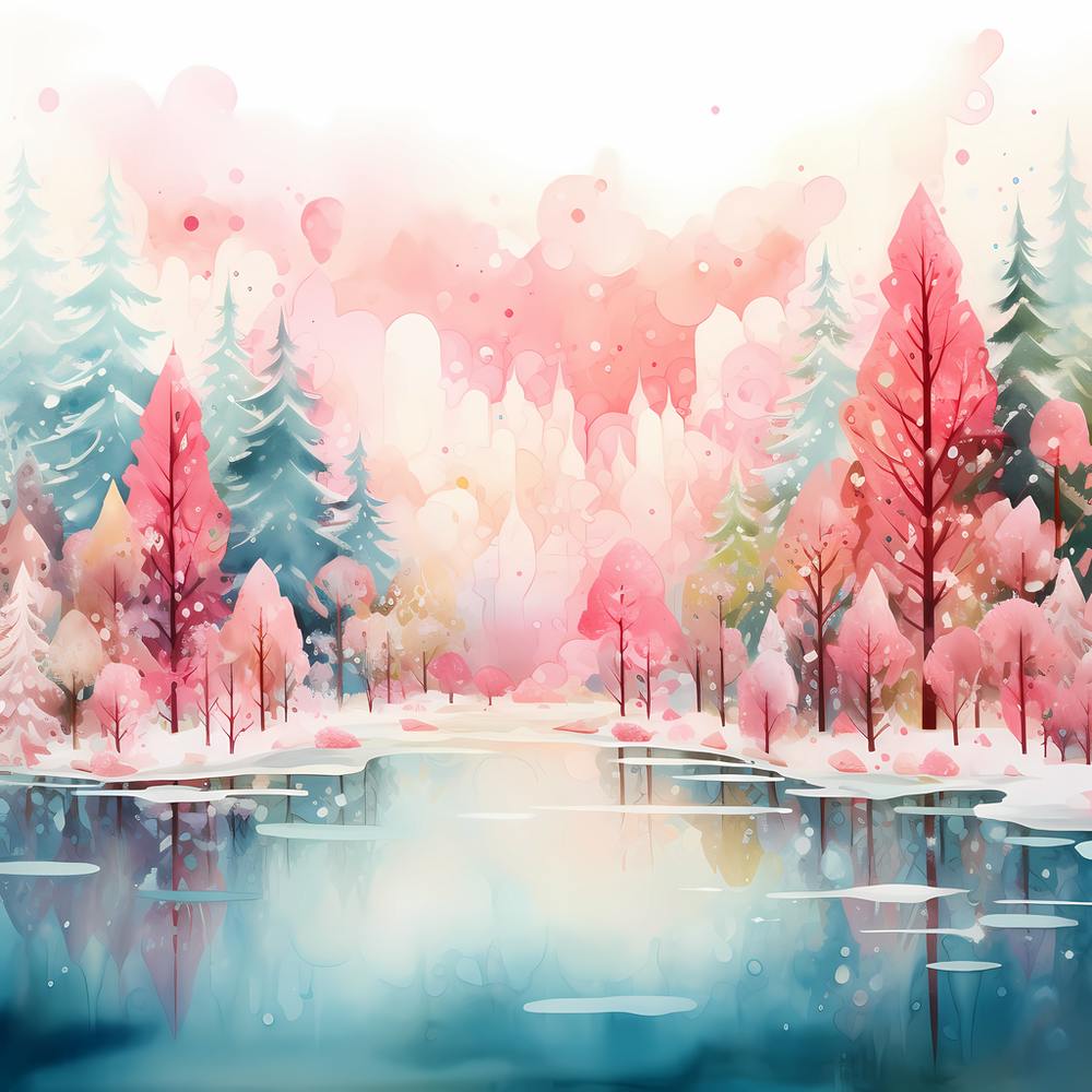 Timeless Teal Tinsel Tranquility