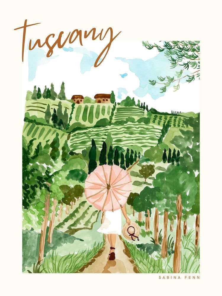 Tuscany by Sabina Fenn