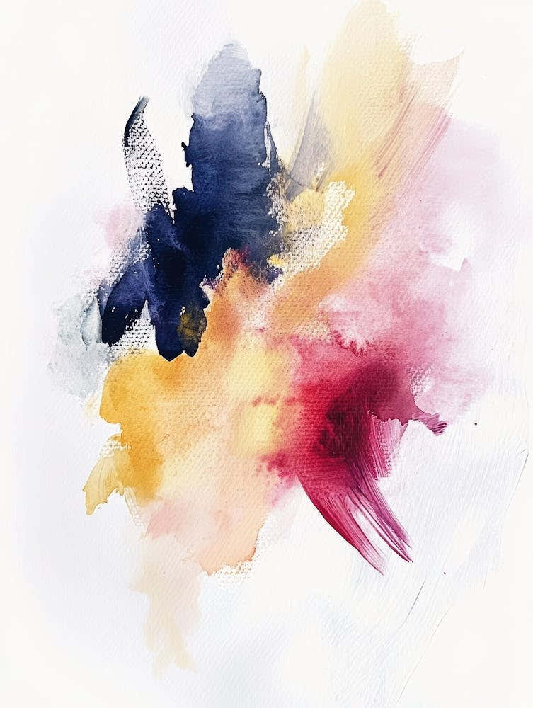 Abstract Watercolor Painting 89