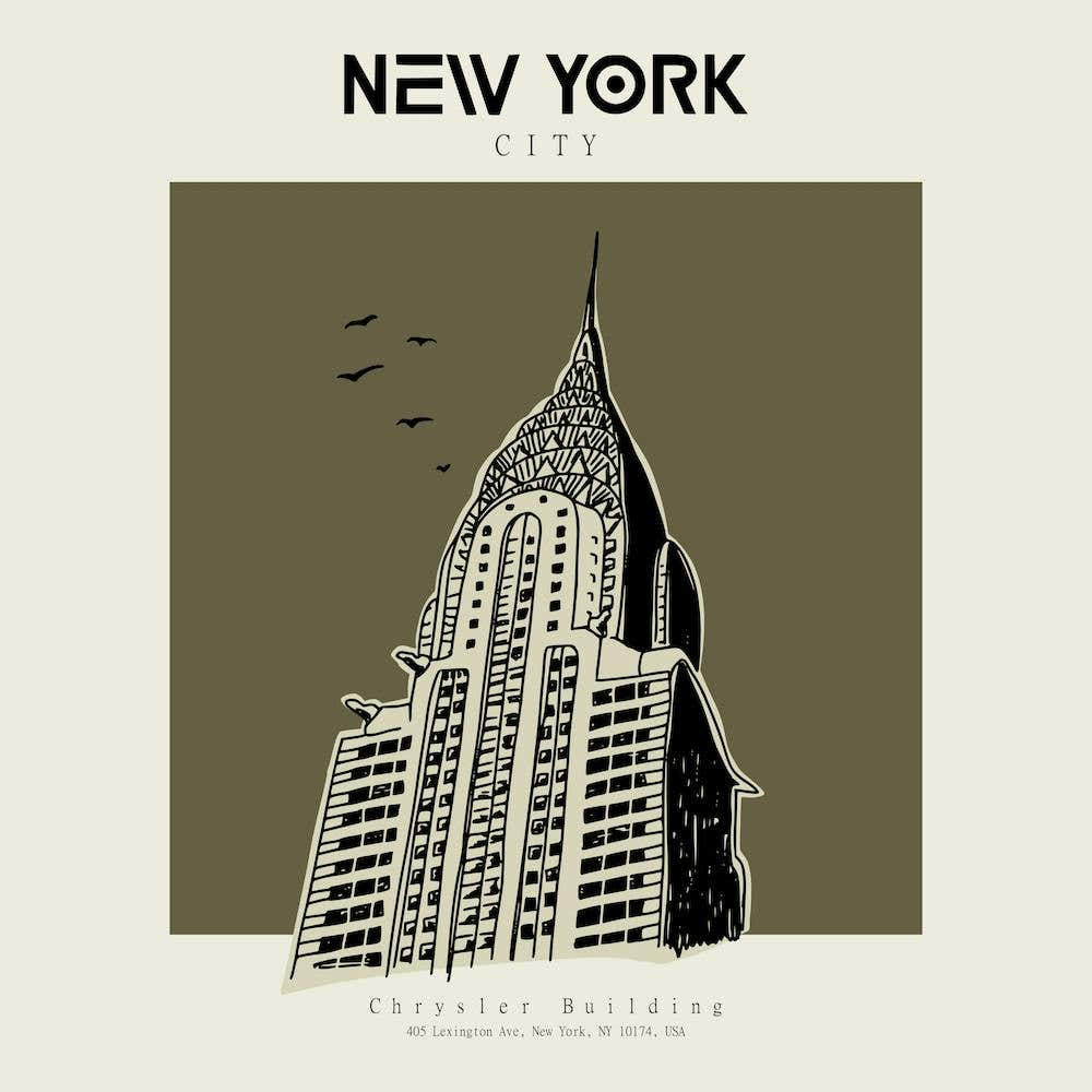 Locations New York Chrysler Building Square