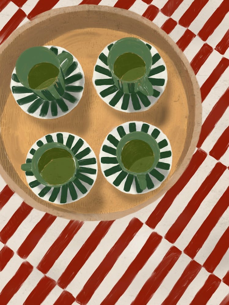 French Café Still Life