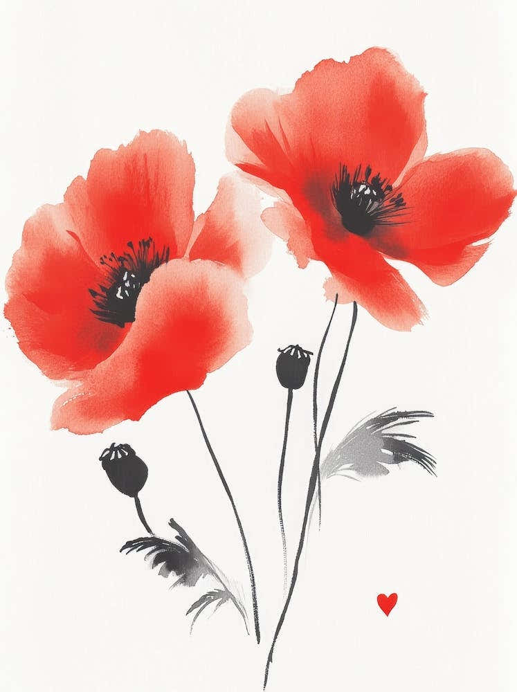 Red Poppies 6