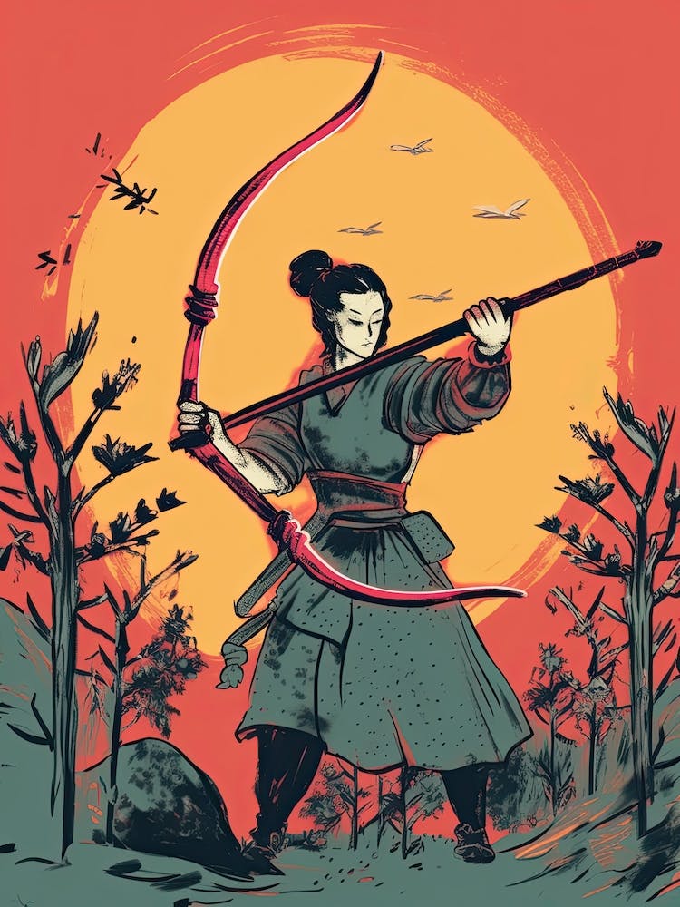 Samurai Illustration 12