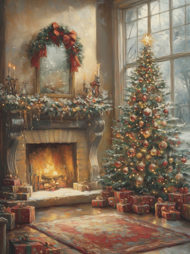 Christmas In The Living Room