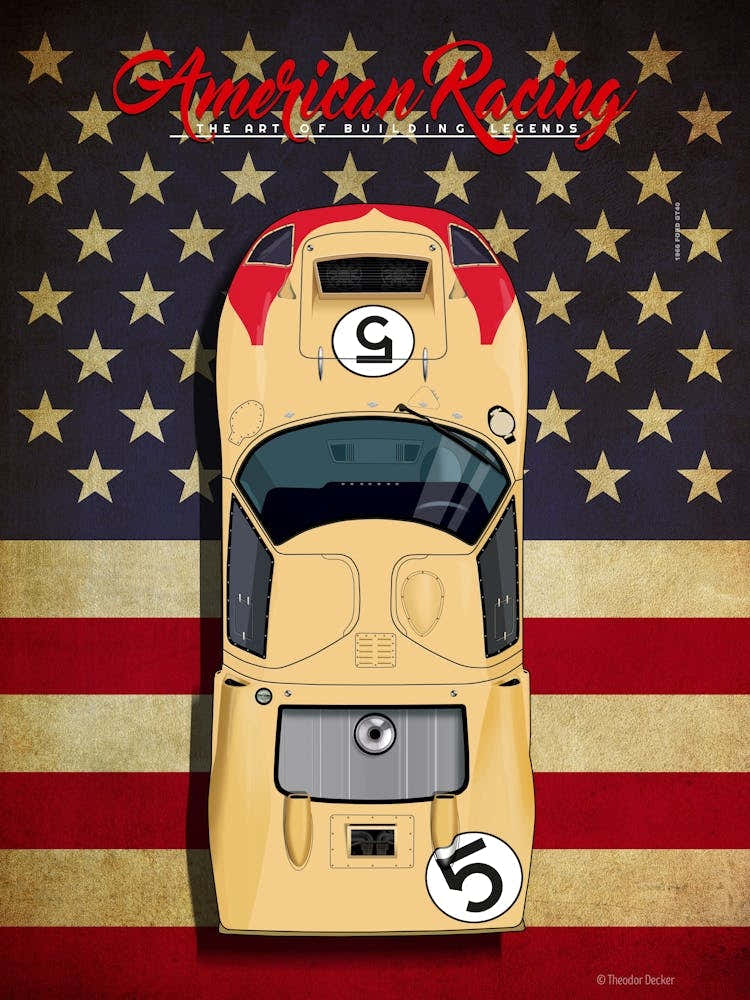 American Racing Ford GT40 No.5