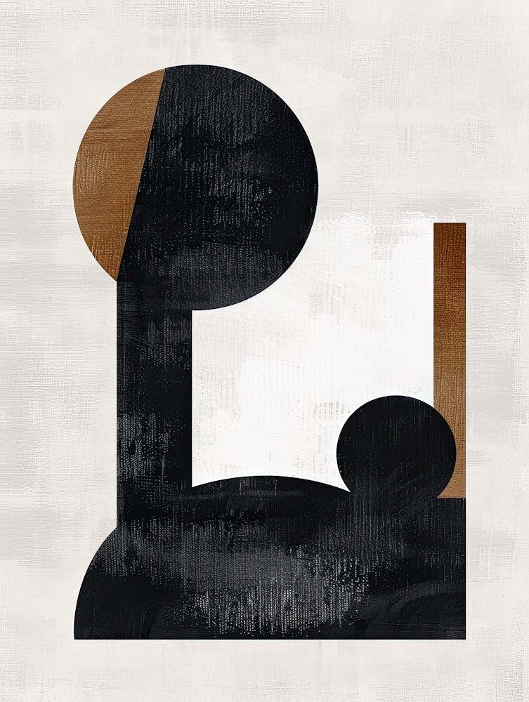 Shattered Layers Bauhaus Minimalist