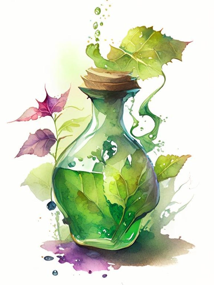 Poison Ivy Potion Pop Art 3