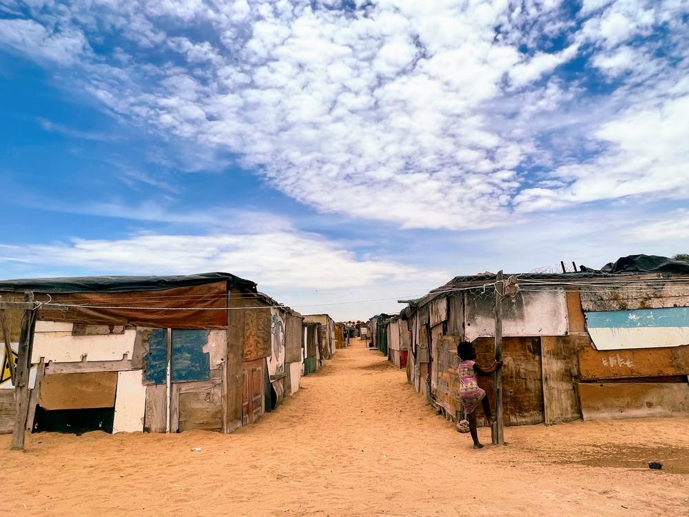 Walvis Bay Scene, Namibia (Africa Series)