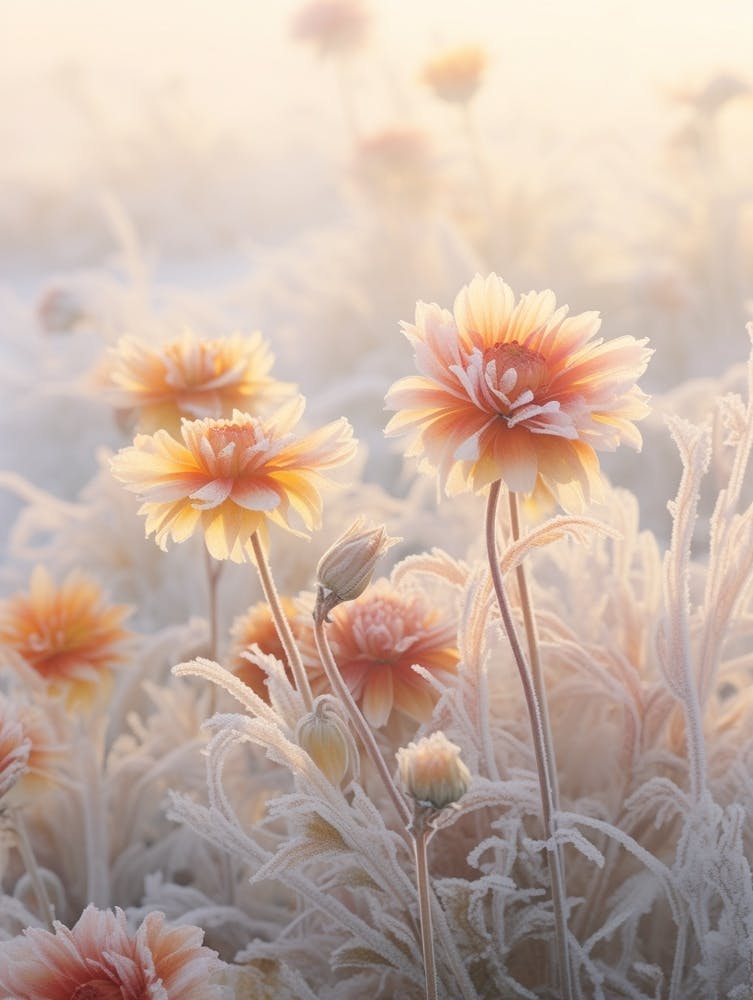 Frosty Botanical Gaillardia 1