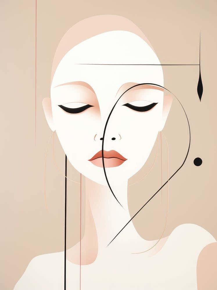 Abstract Of A Woman 12