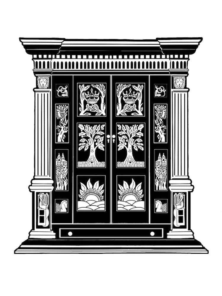 Wardrobe into Narnia