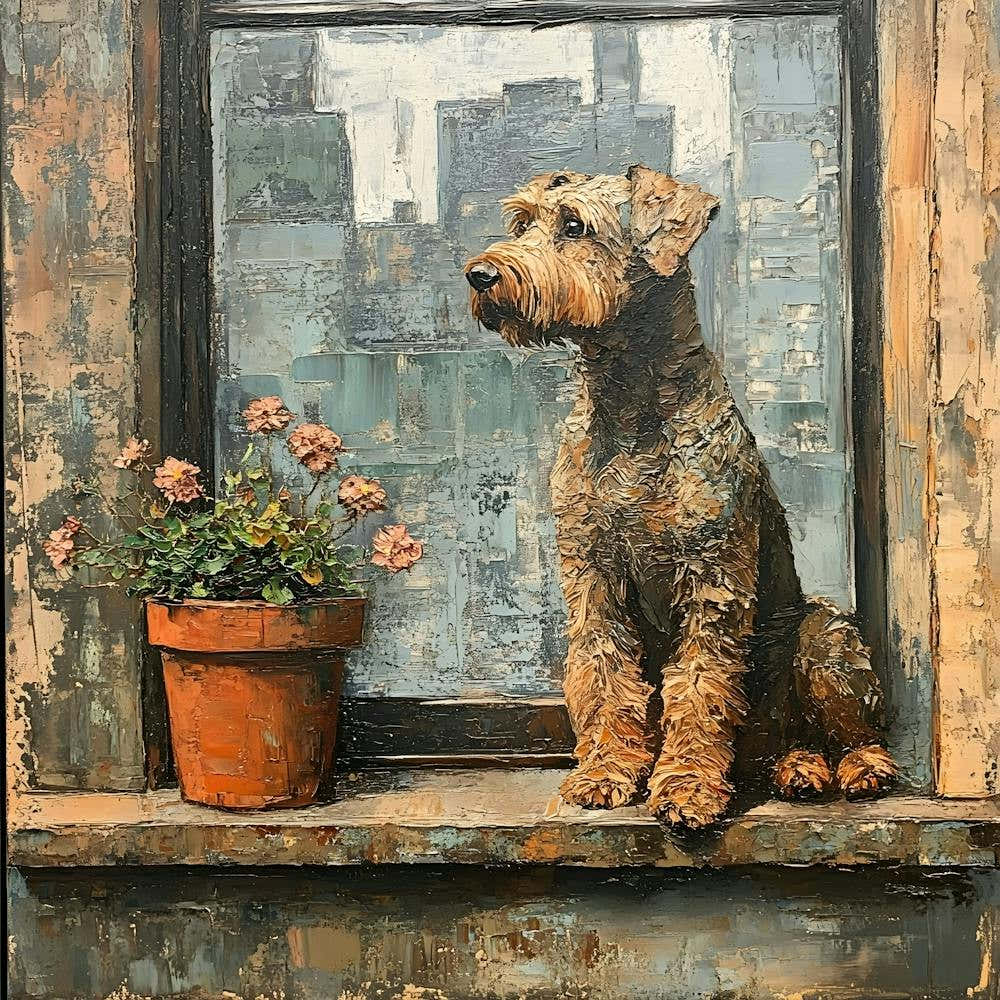Terrier In Window 3