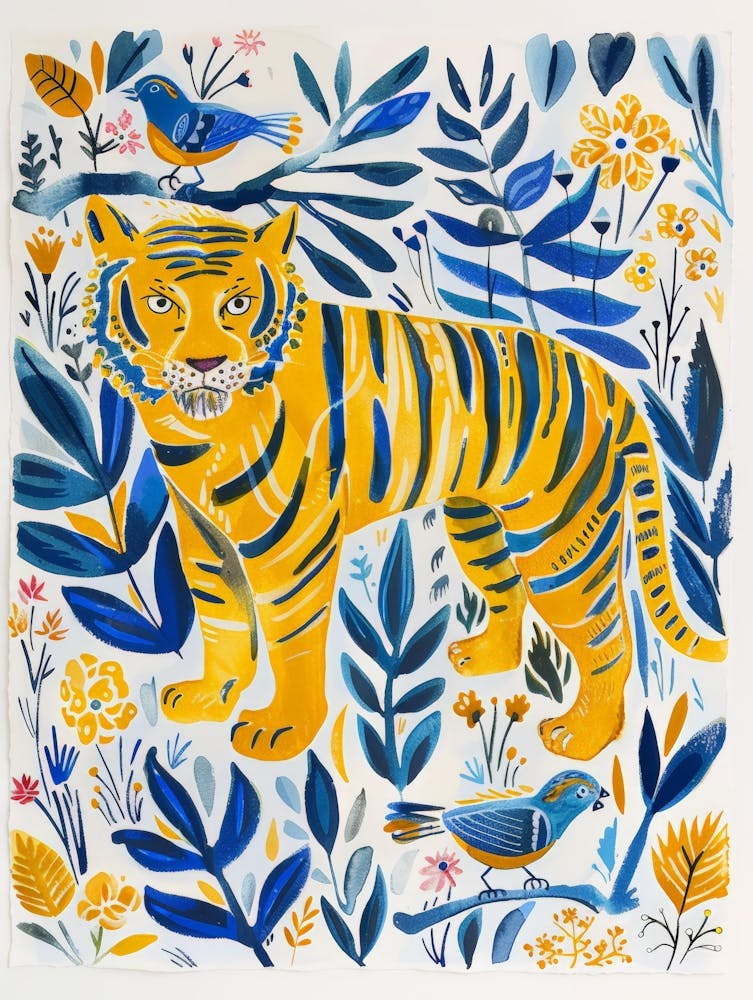 Tiger In The Jungle 54