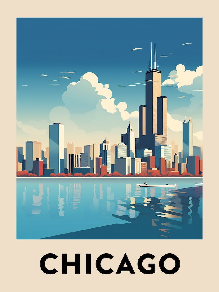 Chicago Travel Poster 16