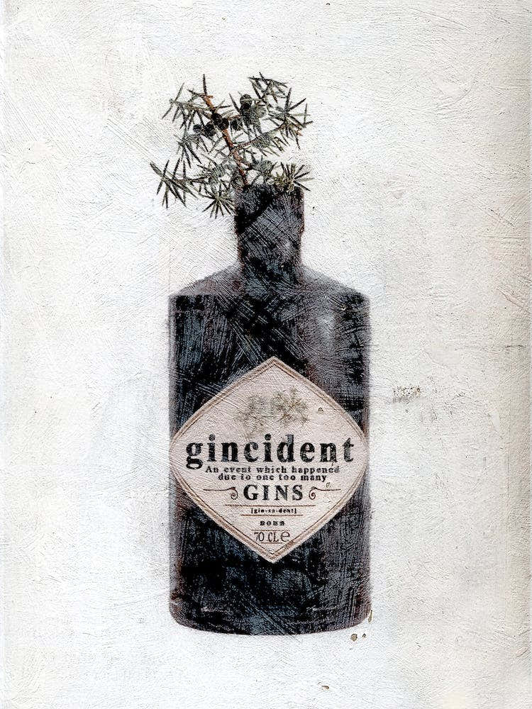 Gincident Bottle