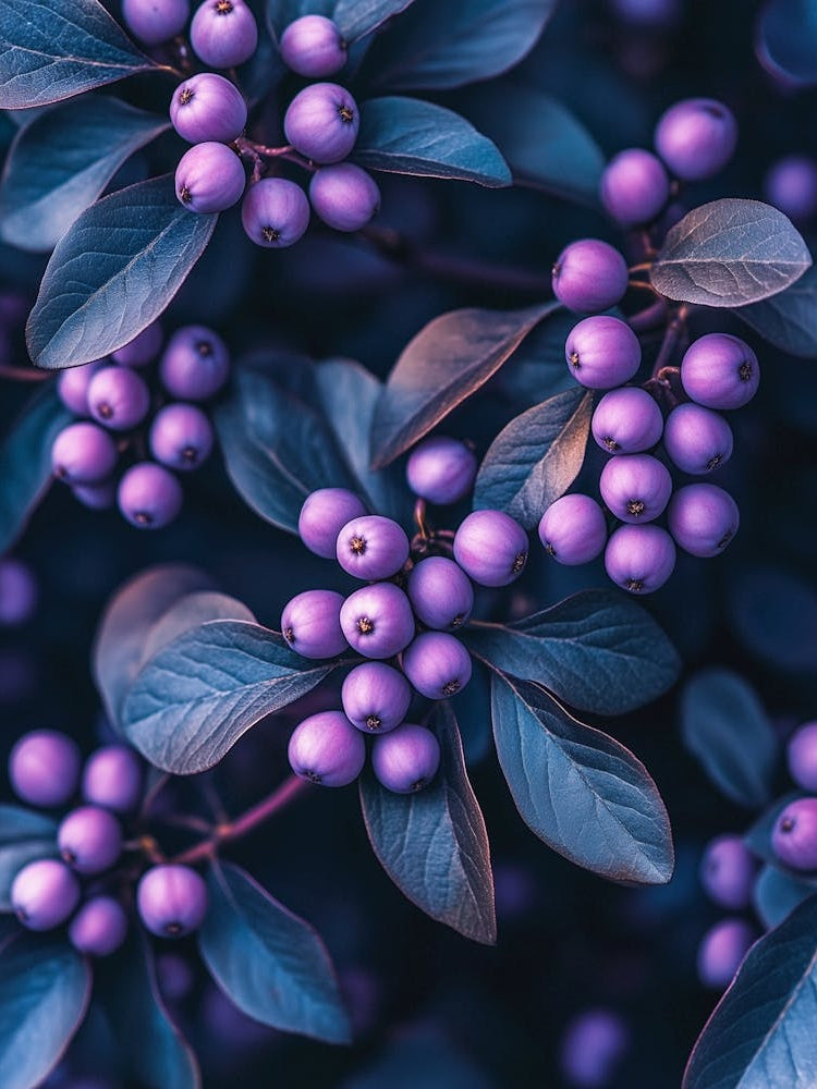 Lila Blaubeeren Fotografie, botanische violett Obst Design
