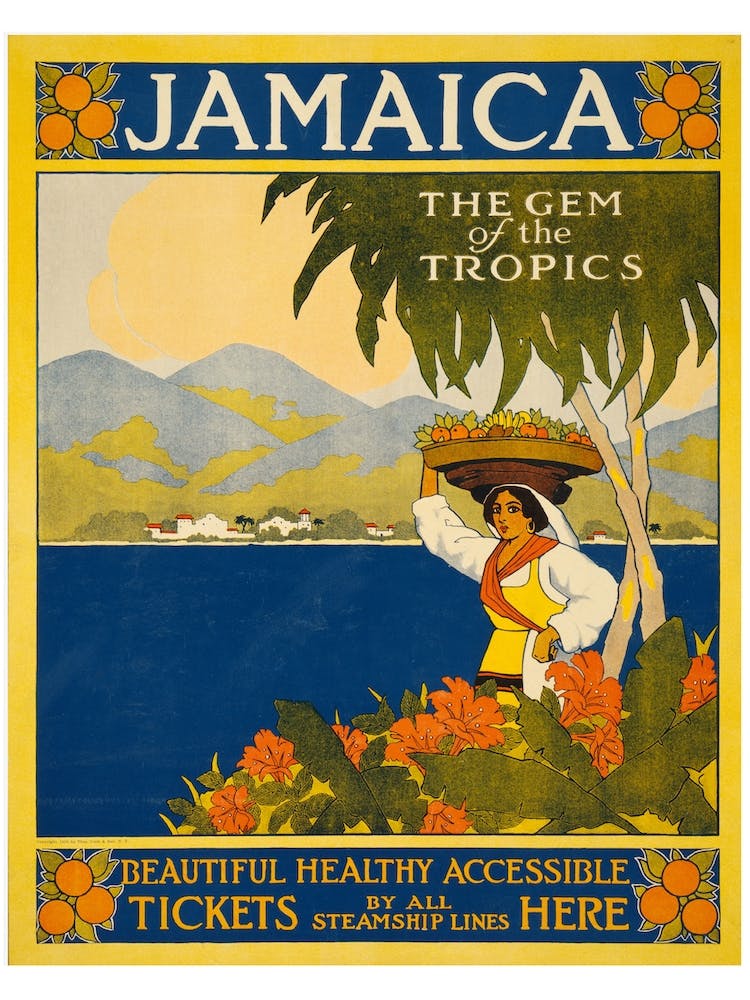 Jamaica Travel Poster