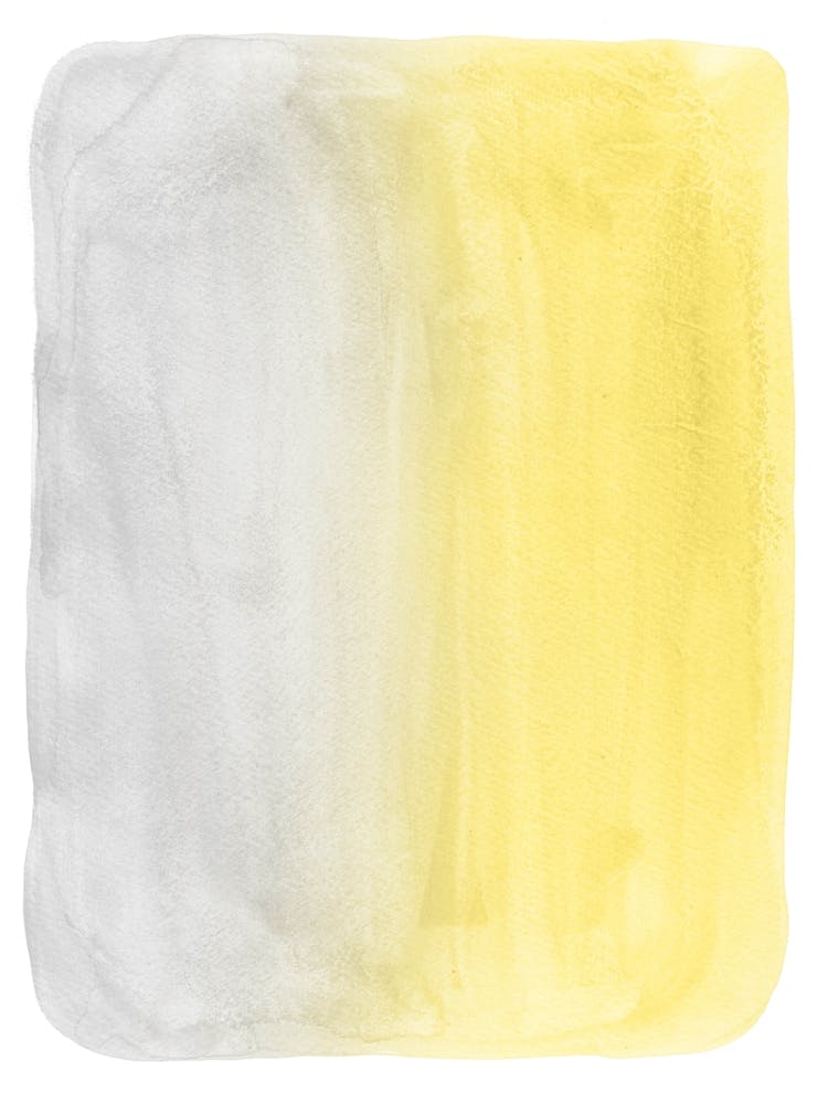 Yellow And Gray Watercolor Painting