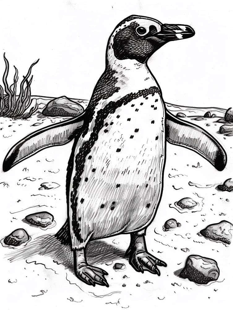 King Penguin Playing 4