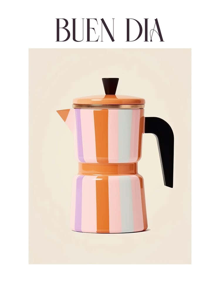 Moka Espresso Italian Coffee Maker Buen Dia 5