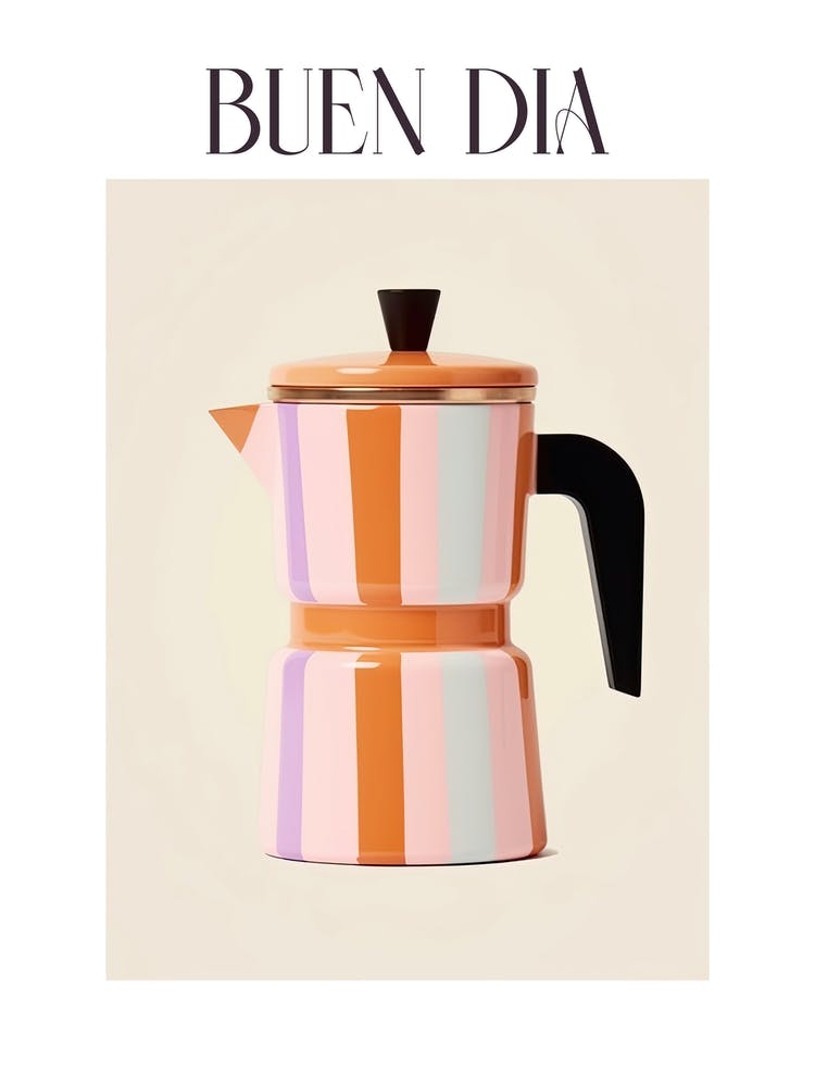 Moka Espresso Italian Coffee Maker Buen Dia 5