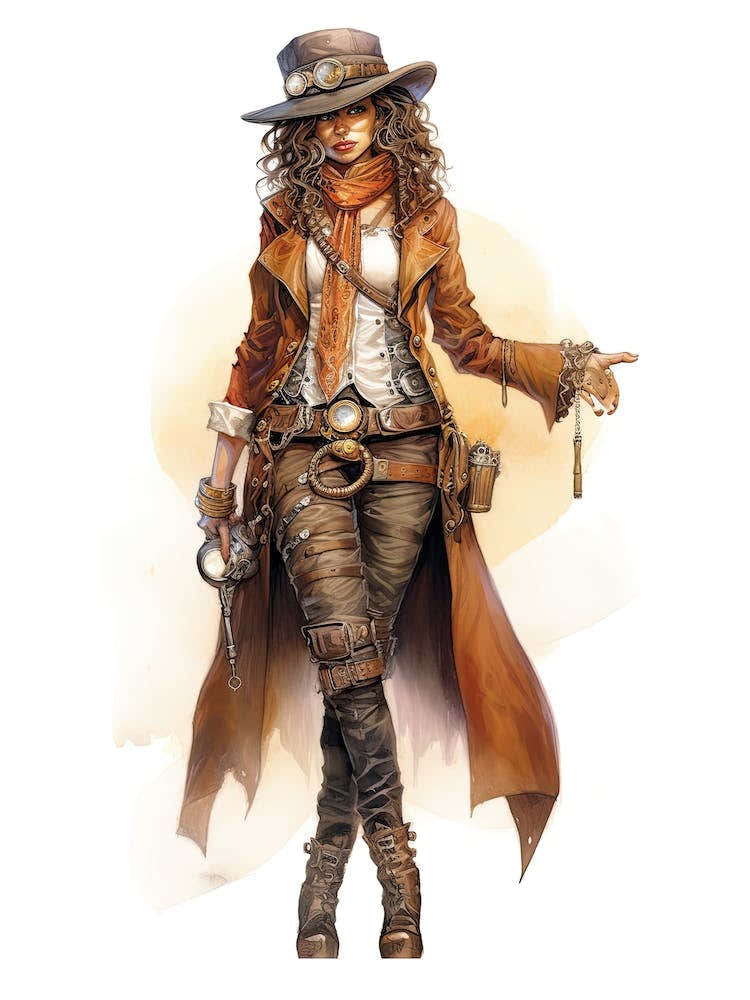 Steampunk Cowgirl 5