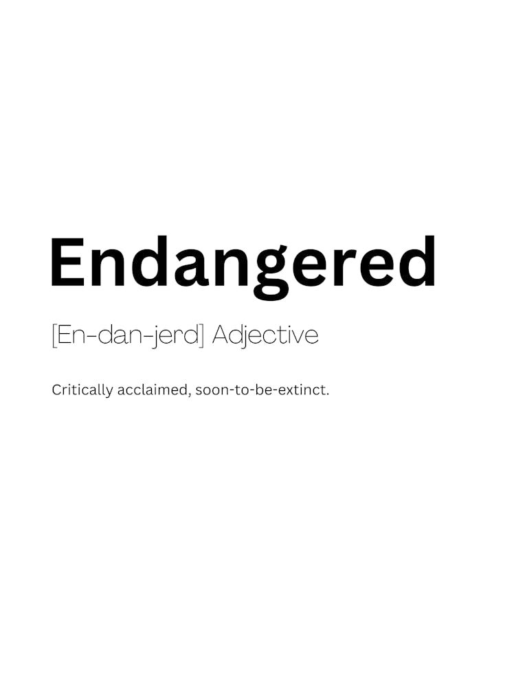 Endangered Definition Meaning 1
