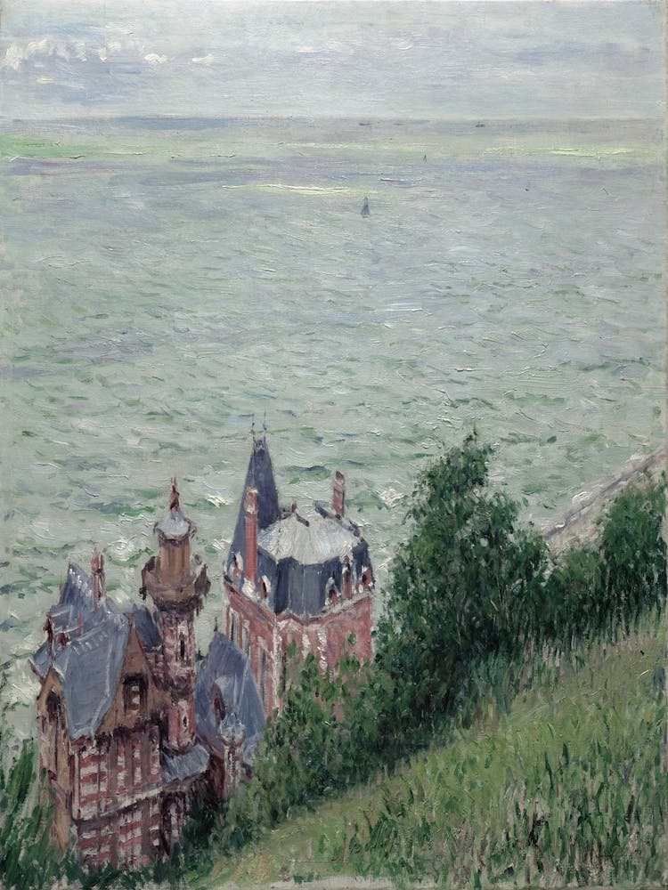 Claude Monet - The House On The Hill